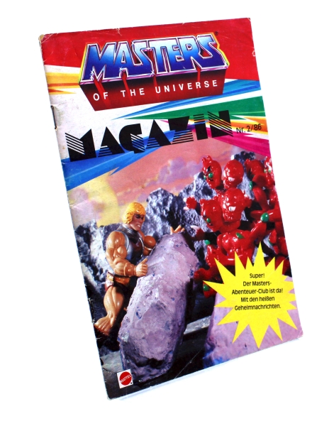 Masters of the Universe Magazin Nr. 2 (1986): Skeletor und die unsichtbare Zeitmaschine von Mattel